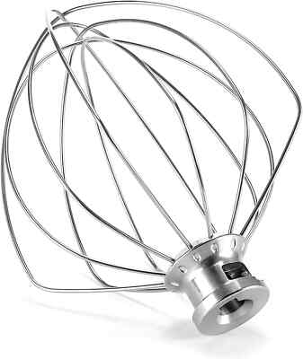 KN256WW 6-Wire Whip Wisk Attachment Stainless Steel for Kitchenaid 6QT Bowl-Lift