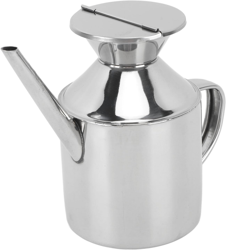 450Ml Olive Oil Dispenser Bottle for Kitchen, Stainless Steel Olive Oil Bottle D