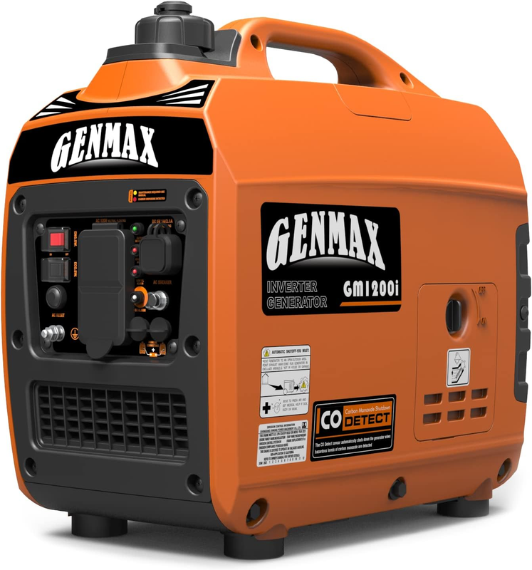 ，1200w Ultra-quiet Gas Engine, Epa Compliant, Eco-mod
