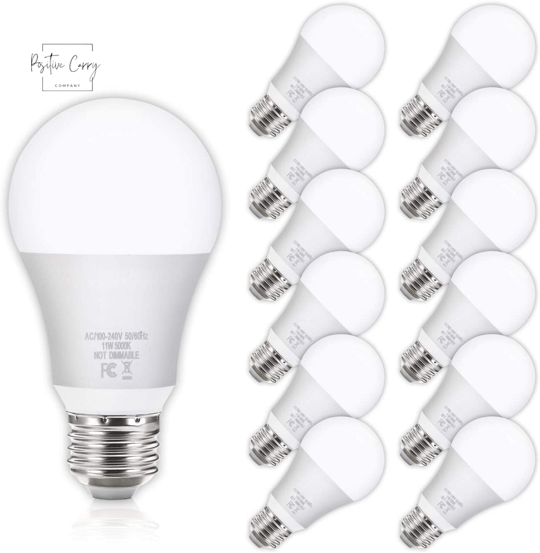100 Watt Equivalent 5000k Daylight White, No Flicker