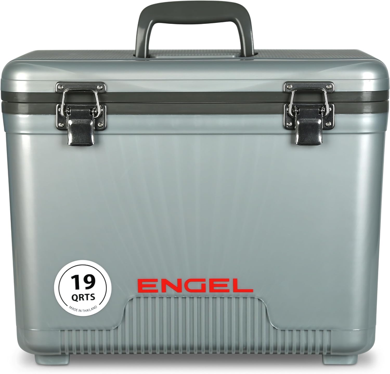 Cooler/Dry Box 19 Qt - Silver | eBay
