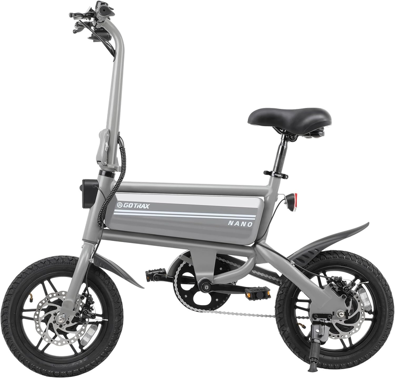 Nano 14" Electric Bike, Max Range 25Miles(Pedal-Assist)&Max 