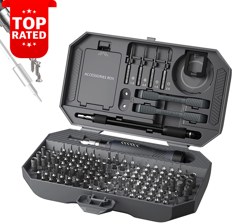 164 in 1 Precision Screwdriver Set Laptop Kit T6 Torx Bit for Macbook iPhone