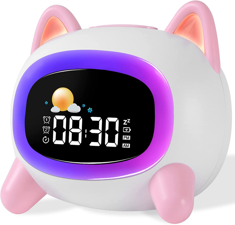 For Girls Toddler Ok To Wake Clocks For Kids With Slee