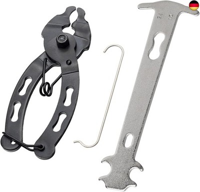 Jortmrd 3er Set Kettenzange Fahrrad Kettenlehre Kettenschlosszange mit