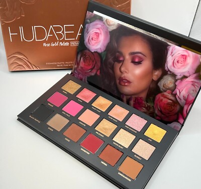 Huda Beauty Rose Gold Palette REMASTERED NEW with box 