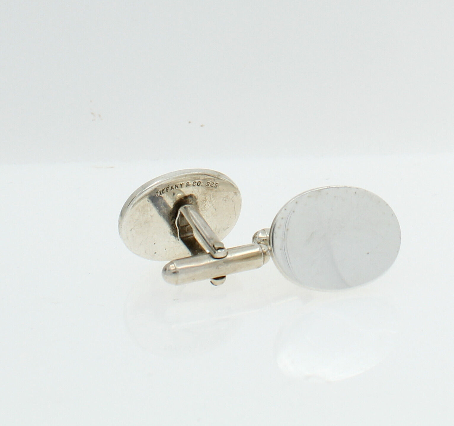 TIFFANY & CO. sterling silver Oval cufflinks | eBay