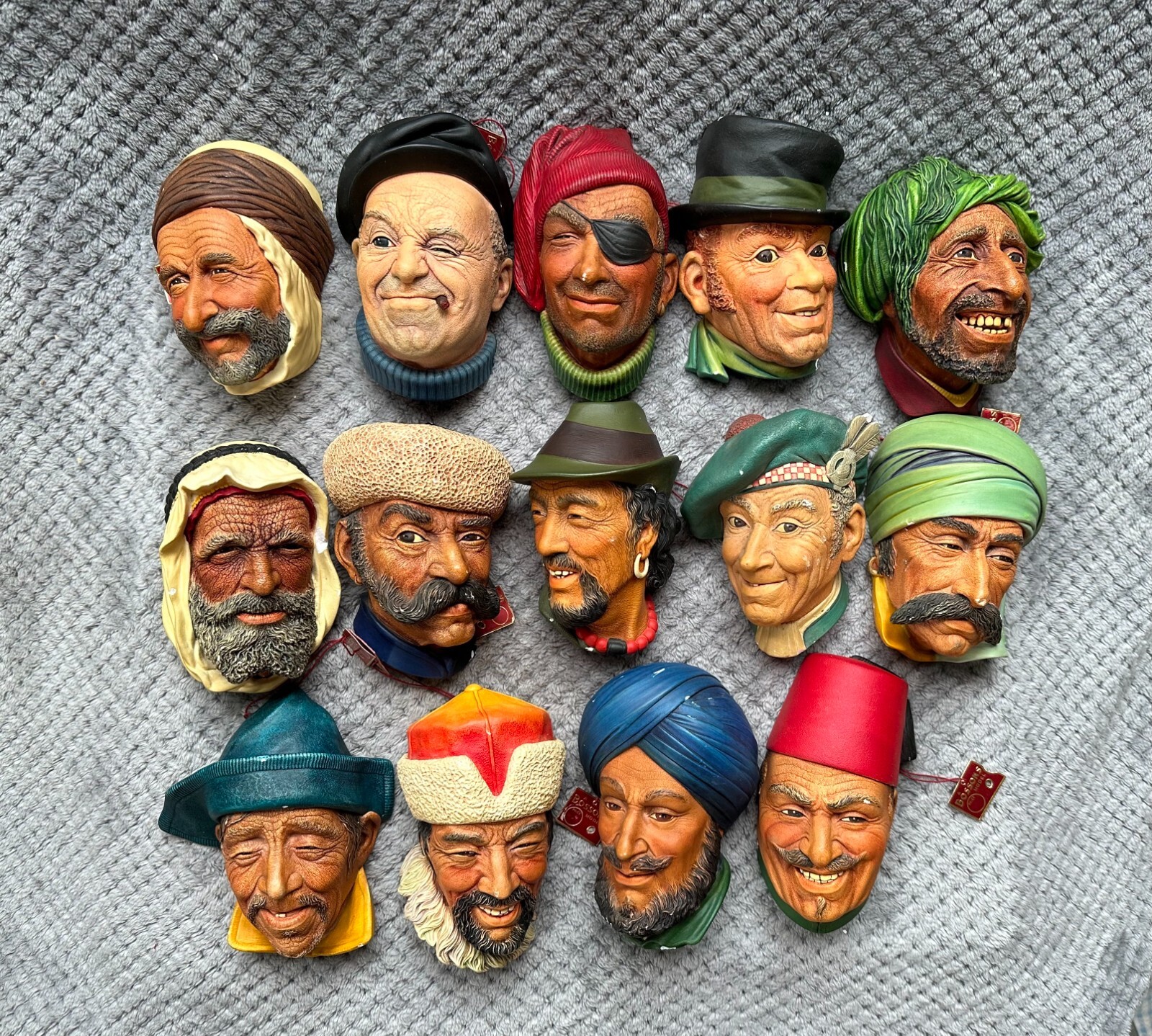 イギリス製ビンテージbosson heads イギリス製ビンテージbosson heads Vintage Bossons Congleton