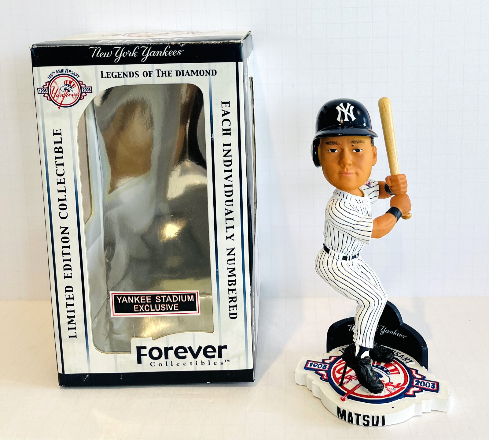 2003 Hideki Matsui YANKEE STADIUM EXCLUSIVE NY Yankees