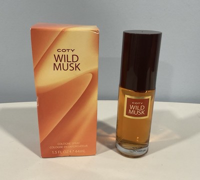 *NEW* Coty Wild Musk Cologne for Women 1.5 oz Cologne Spray NIB