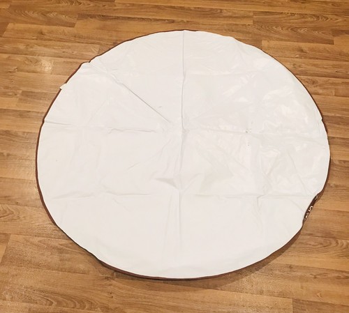 Booginhead Splat Mat Under High Chair Floor Cover Waterproof Brown Baby