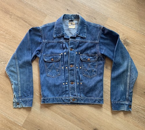 Vintage 1940s Wrangler Blue Bell 11MJ Selvedge Denim Jean Vintage 1940s Wrangler Blue Bell 11MJ Selvedge Denim Jean