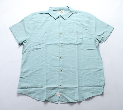 Marine Layer Men's Classic Stretch Selvage Shirt WR4 Pale Blue Size XL NWT