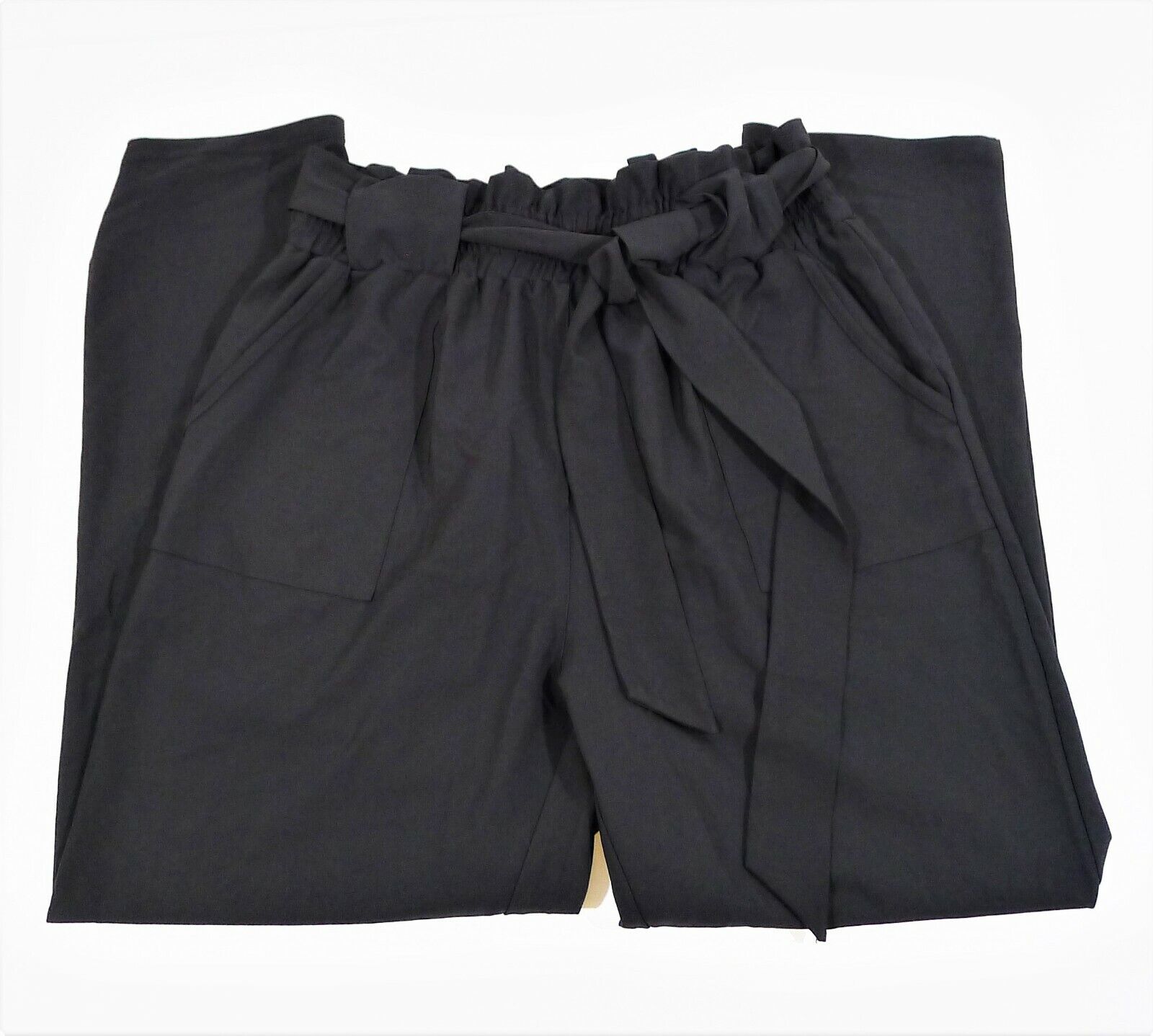 Grace Karin Women's Cropped Paper Bag Waist Pants Size XL - 