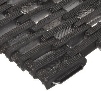 Durable Recycled Tire-Link Outdoor Entrance Mat
