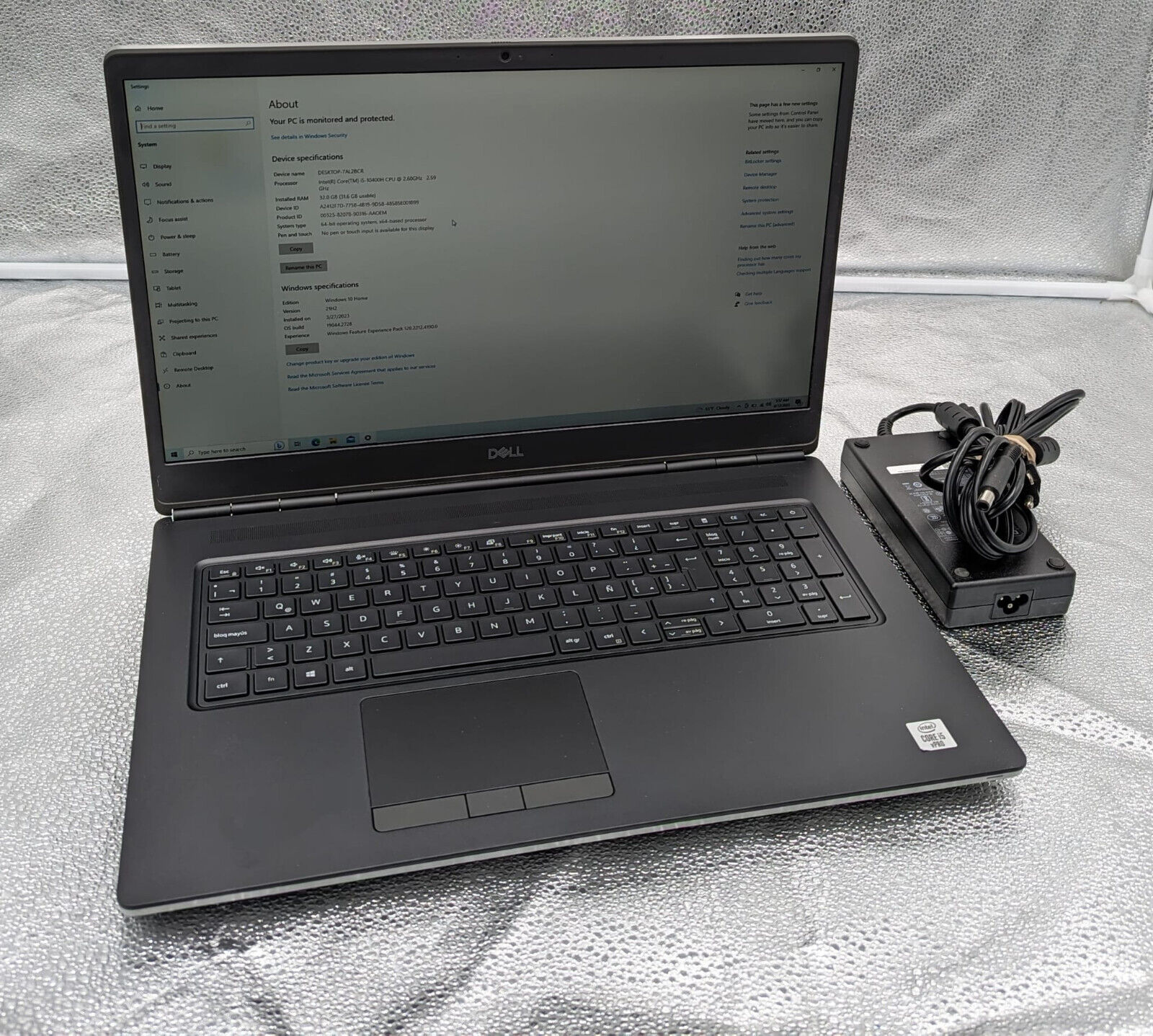 Dell PRECISION 7750 17.3 Dell PRECISION 7750 17.3