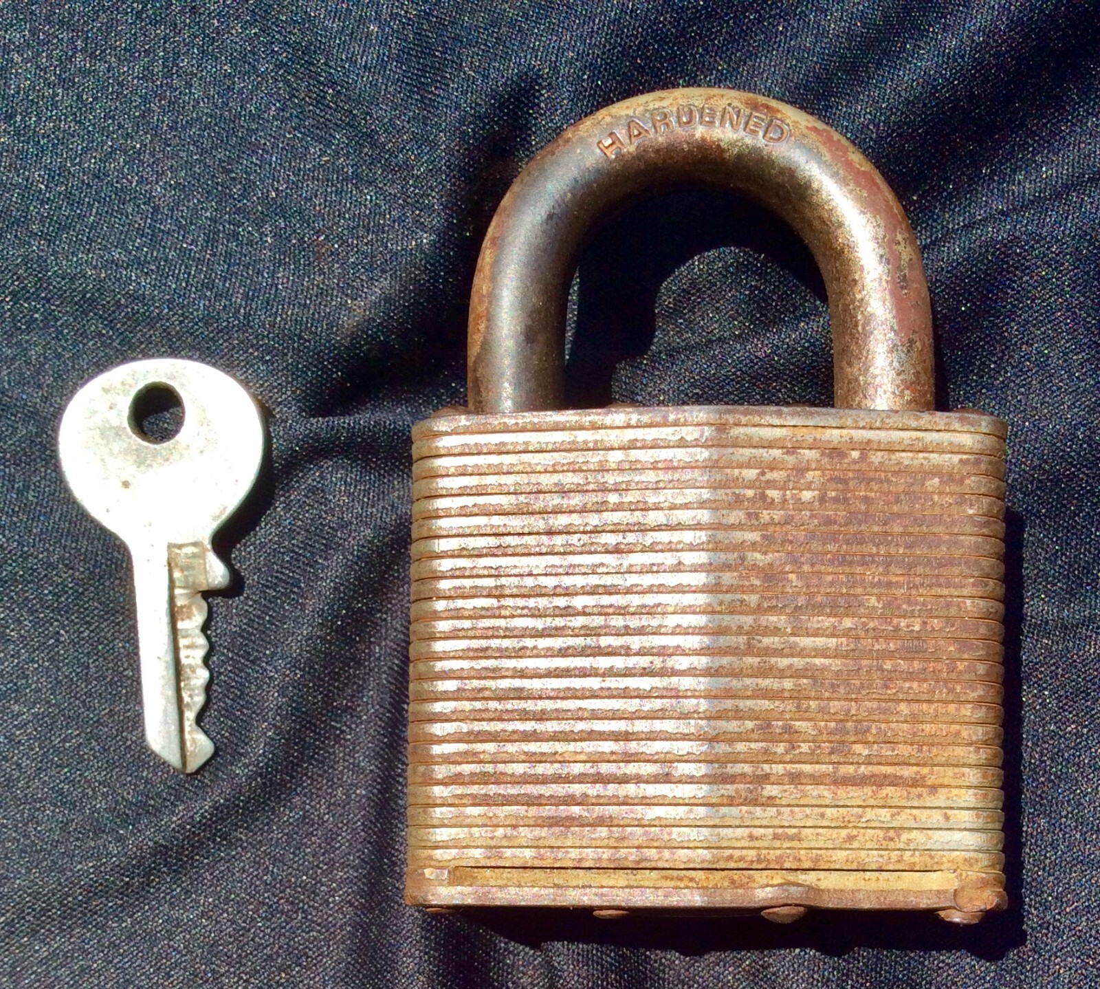 Vintage Heavy Duty 50 MM Lock With Key, Taiwan | eBay