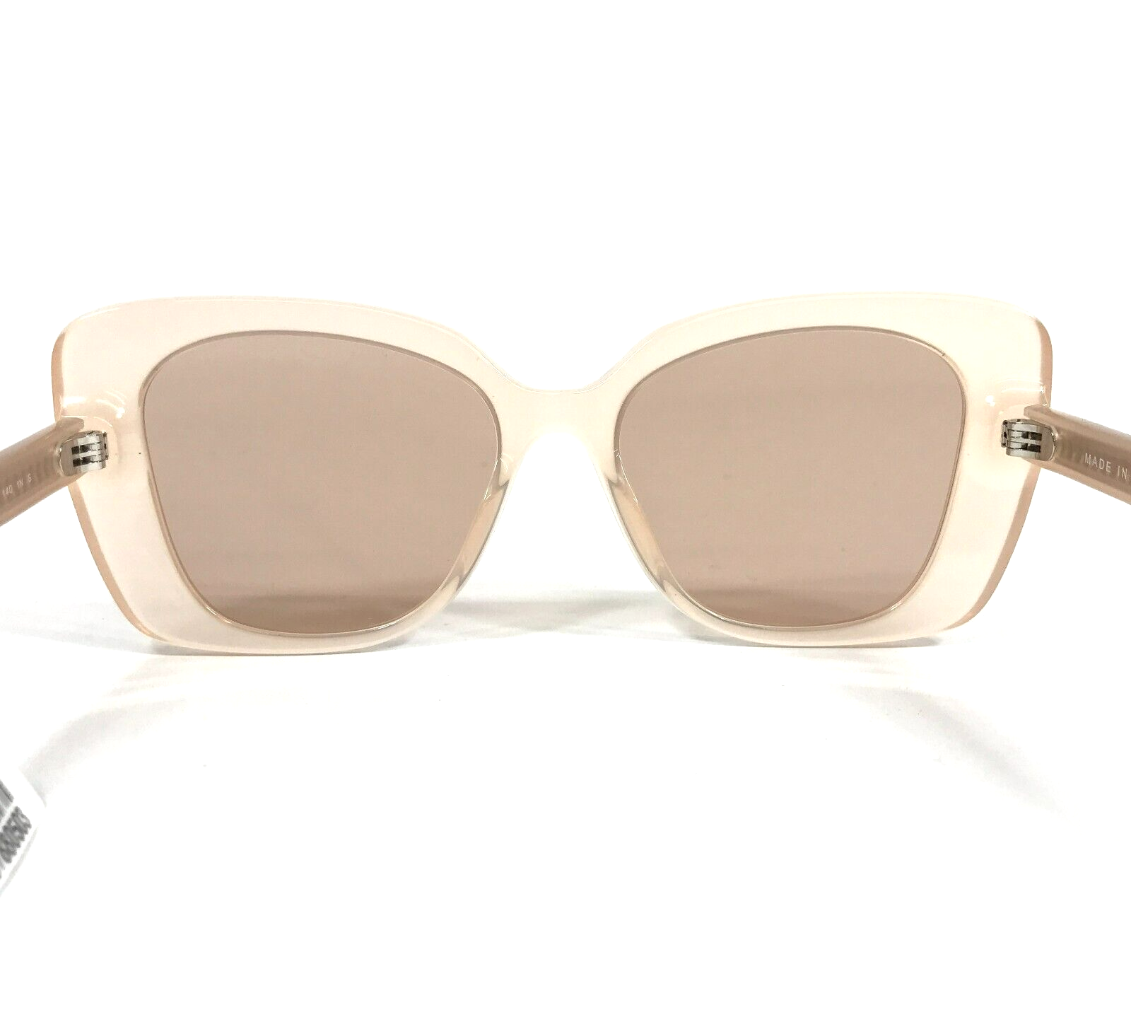 Pre-owned Chanel Sunglasses 5504 C.1732/4b Coral Butterfly Frames W/ Pink Lenses 53-17-140