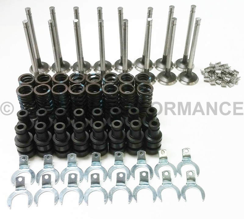 Ford 221 239 8BA Flathead Valve Train Kit Guide+Springs+Seals 193248