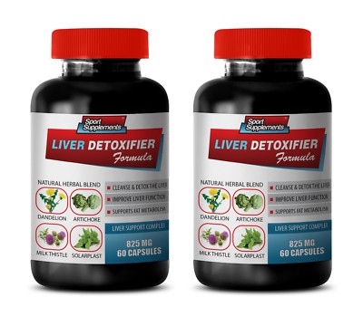 artichoke leaf powder, LIVER DETOXIFIER FORMULA 825mg, supports fat metabolism 2