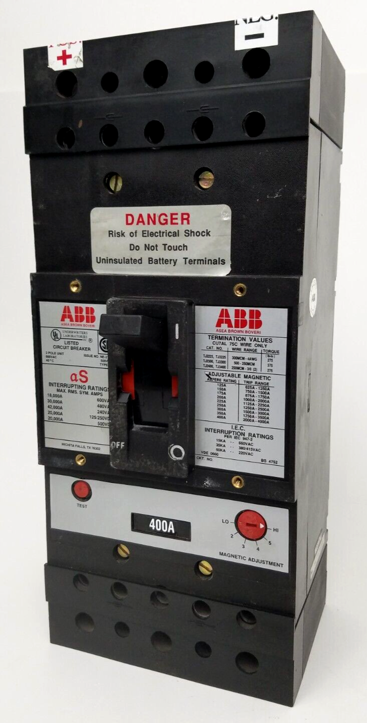 UXAB-718530-R-999 ABB Type JS 400 Amp Circuit Breaker *NEXT
