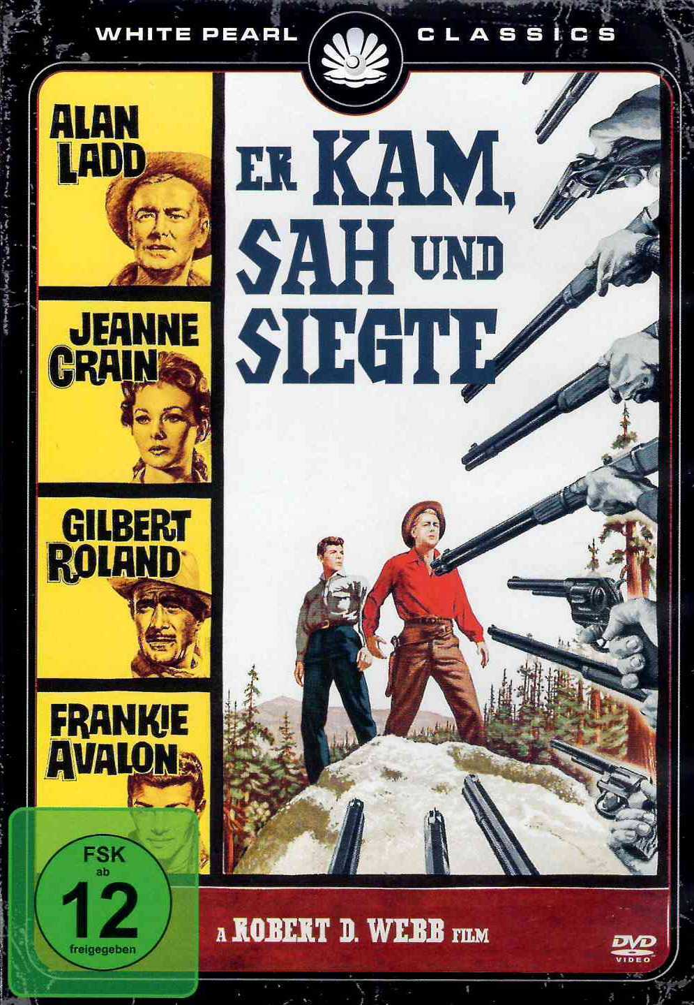 Er kam, sah und siegte - Alan Ladd  DVD/NEU/OVP
