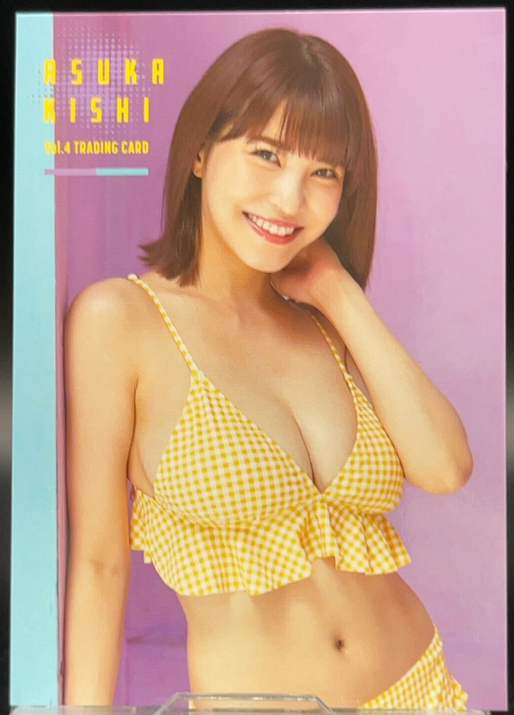 【原画】OSAKANA〜No.4〜 Kishi Asuka Trading Official HITS Photo Card vol.4 Japan