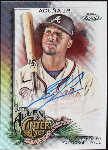 2022 Topps Allen & Ginter Chrome - Ronald Acuña Jr. #AGA-RAJ