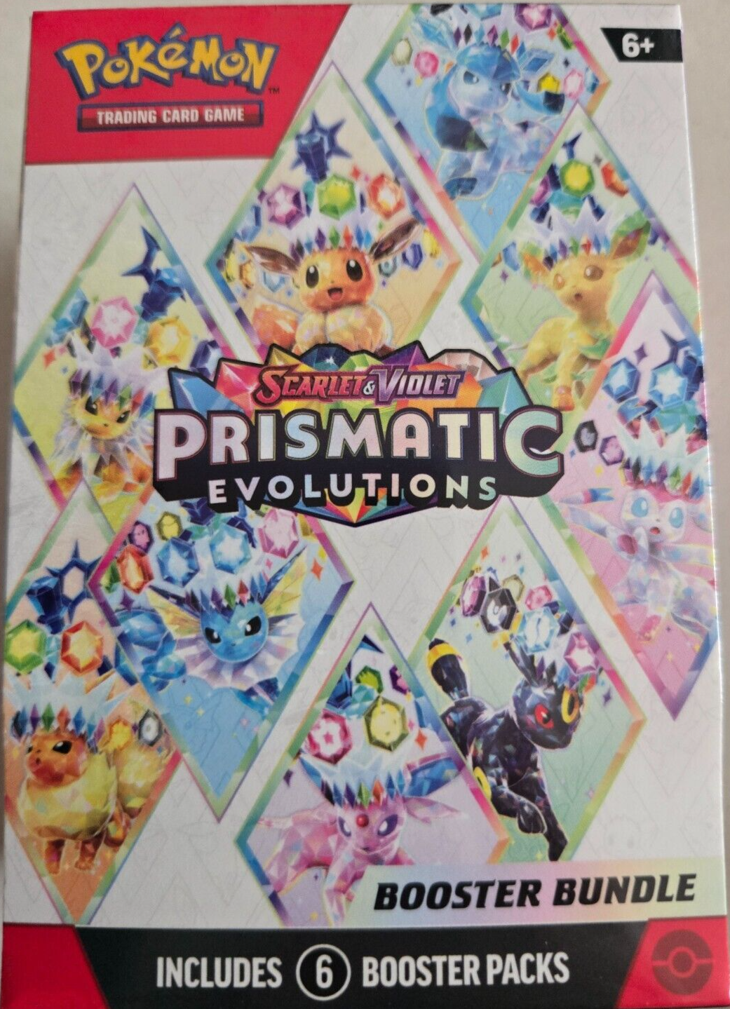 Pokémon Scarlet & Violet Prismatic Evolutions Booster Bundle