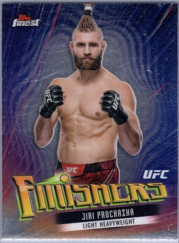2024 Topps Finest UFC - Jiri Prochazka #FIN-15
