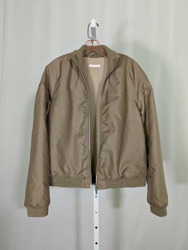 Helmut Lang Archive Vintage Ballistic Beige Bomber Jacket