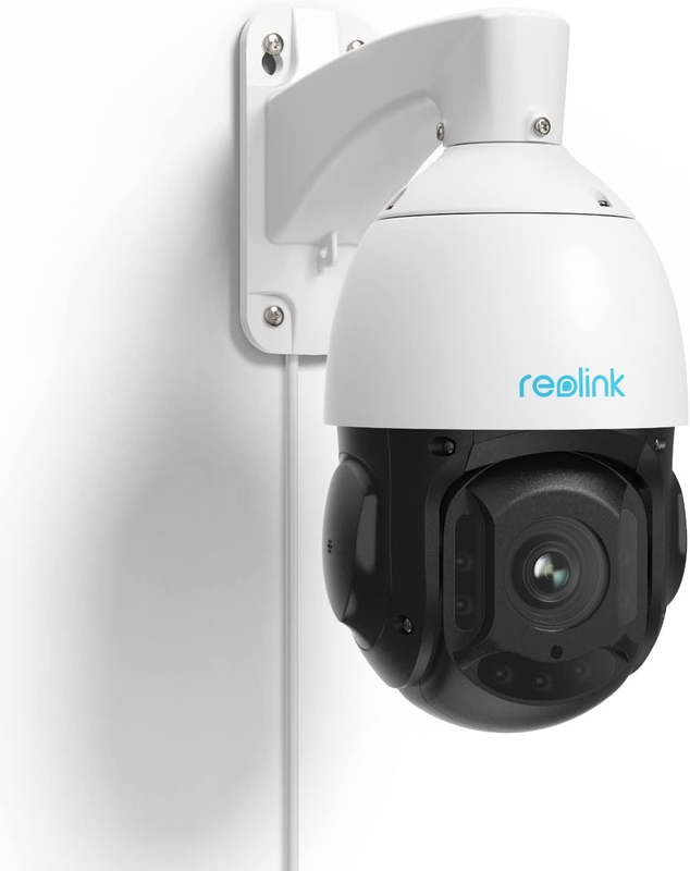 REOLINK 4K PTZ Security Camera System, 360 Degree View Poe C