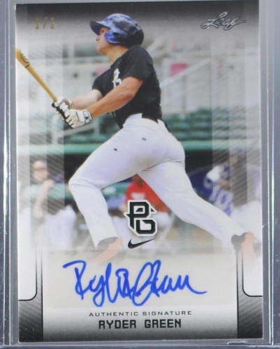 2017 Leaf Perfect Game National Showcase - Ryder Green #BA-RG1