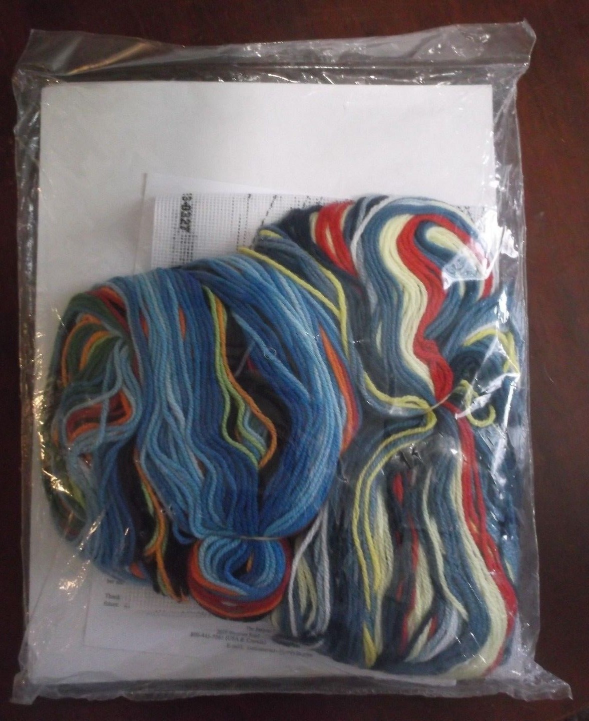 Janlynn Car Racing Longstitch Needlepoint Kit #013-0327 Racing / Courses NOS