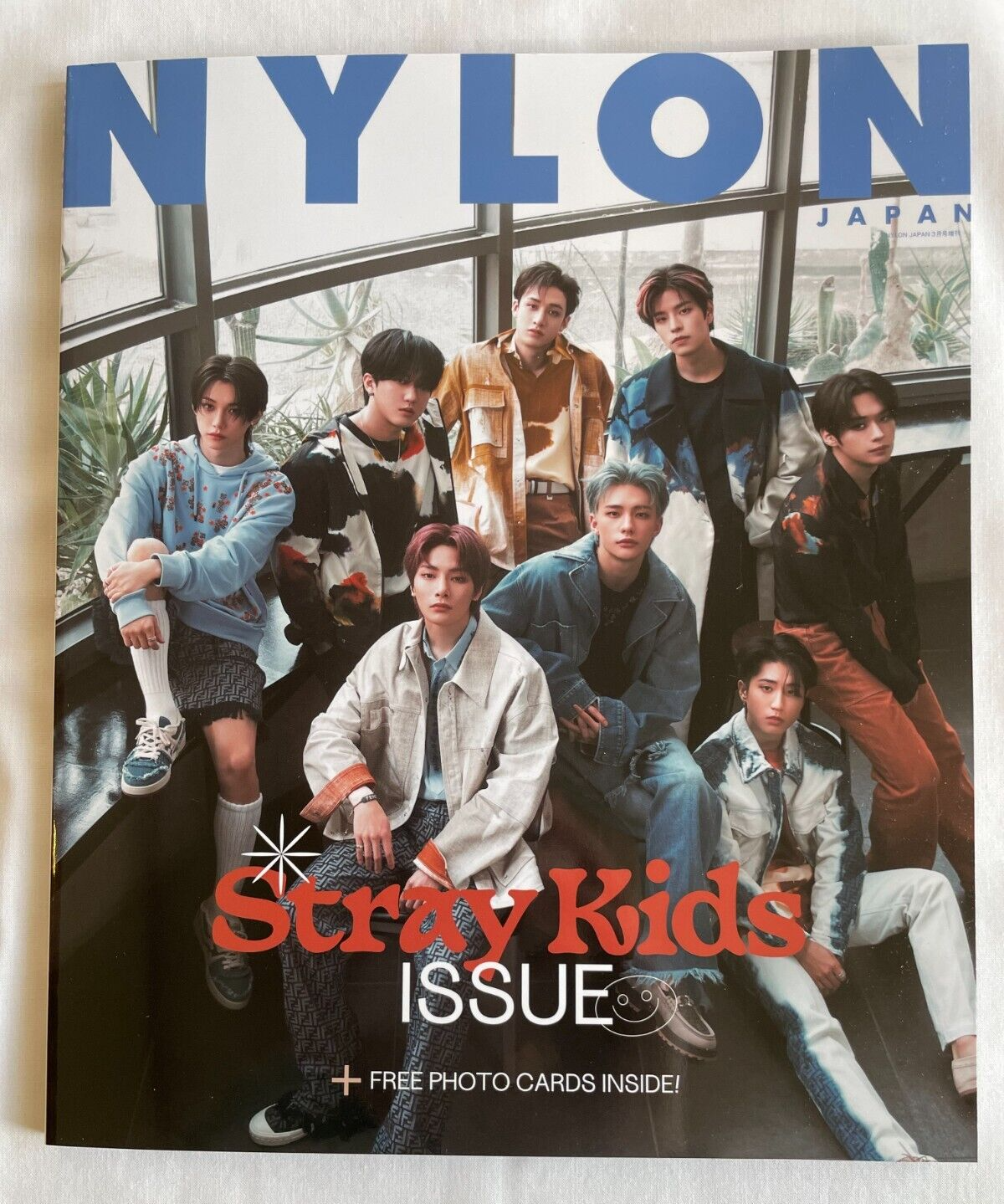 NYLON Japan Stray Kids Issue 2023 Magazine K-pop w/Photo Card Yezi