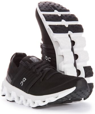 Pre-owned On Running Cloudswift 3 Heli All Day Mesh Womens Sneaker Black Us 5 - 11