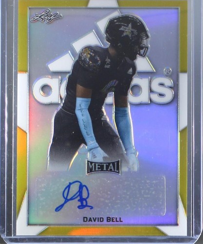 2019 Leaf Metal U.S. Army All-American Bowl David Bell #BA-DB1