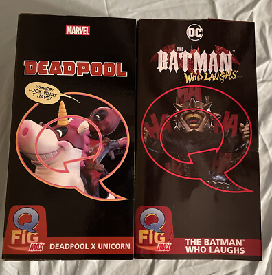 Q Fig Max The Batman Who Laughs Figure DC Batman Joker And Deadpool X Unicorn