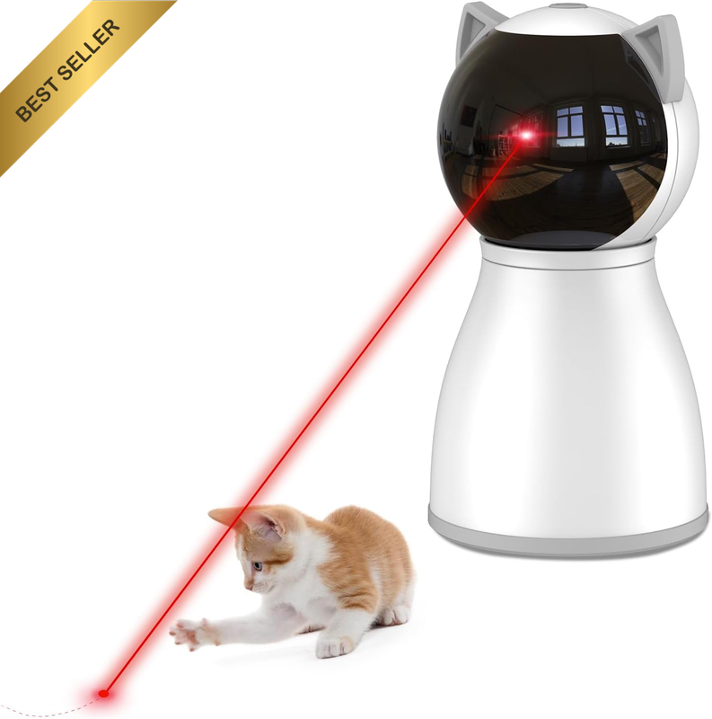 Automatic Cat Laser Toy Motion Activated Rechargeable Interactive Random
