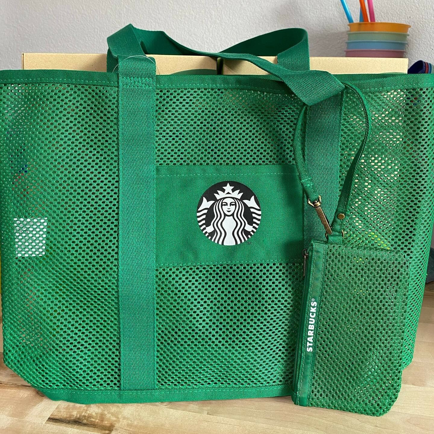 STARBUCKS　TOTE BAG　NEW GREENS (ベトナム限定）６袋 Starbucks Mesh Tote Bag Green New collection Thailand | eBay