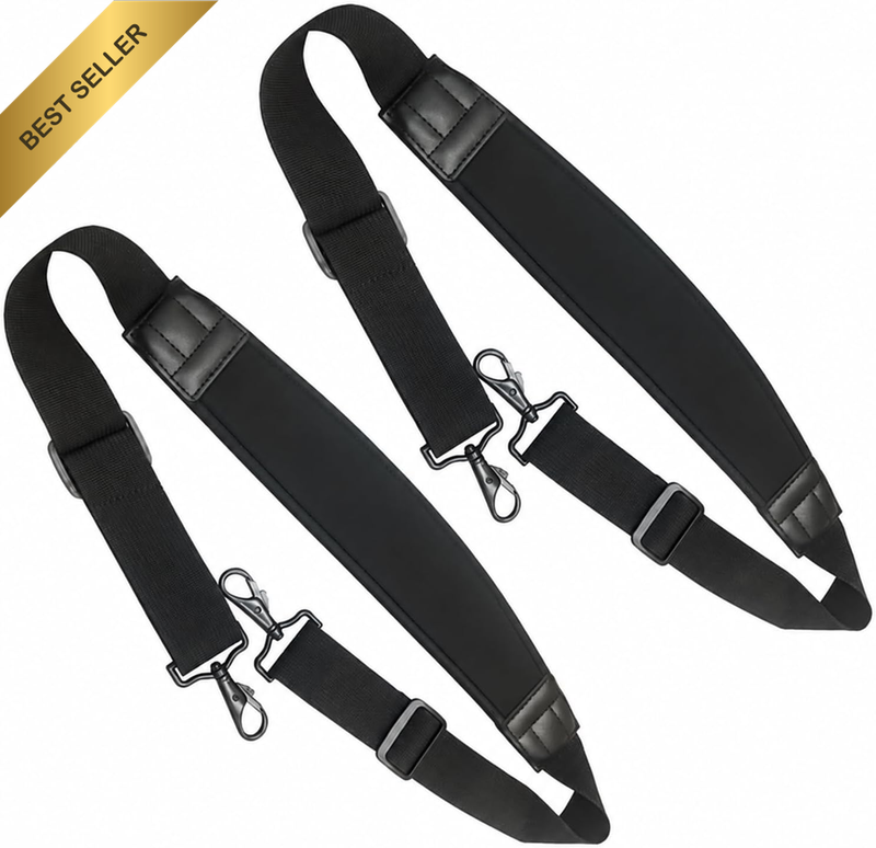 160Cm Shoulder Straps,With Adjustable Shoulder Straps and Metal Hooks,2Pack