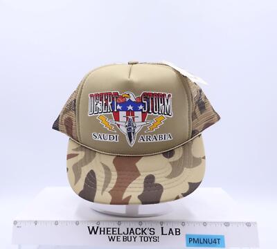Camo Operation Desert Storm Eagle Patriotic Ball Cap Hat NEW W/ TAGS