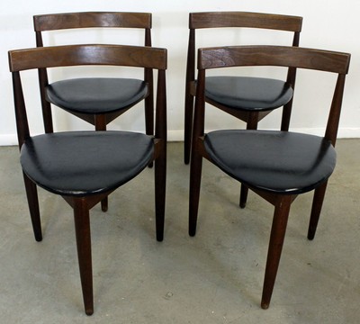 Mid-Century Danish Modern Hans Olsen Teak Roundette Dining Set