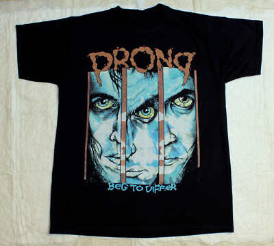 PRONG BEG TO DIFFER 90 FEAR T-shirt Black Men S-234XL NG1621
