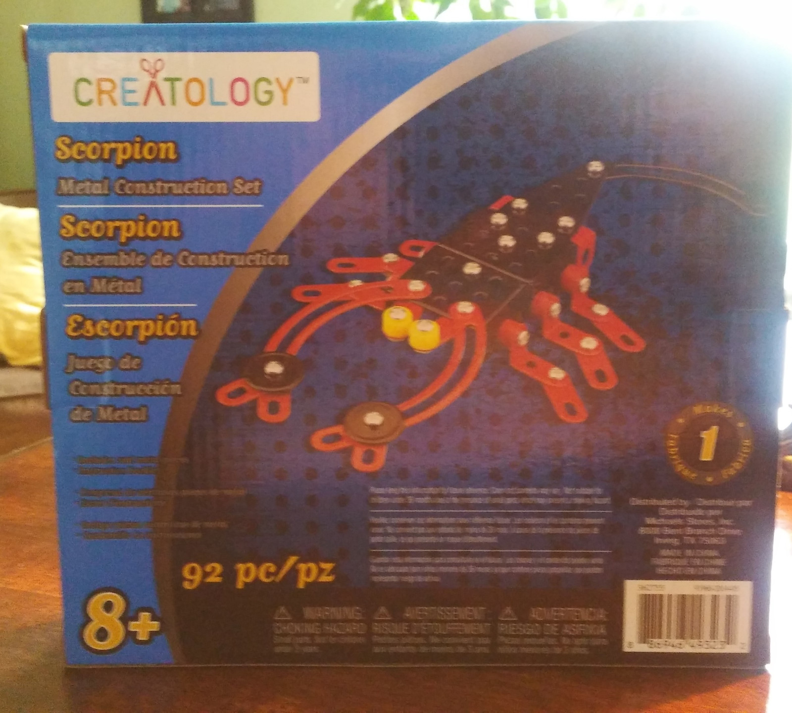 Creatology Scorpion Metal Construction Set 92 pieces 8+