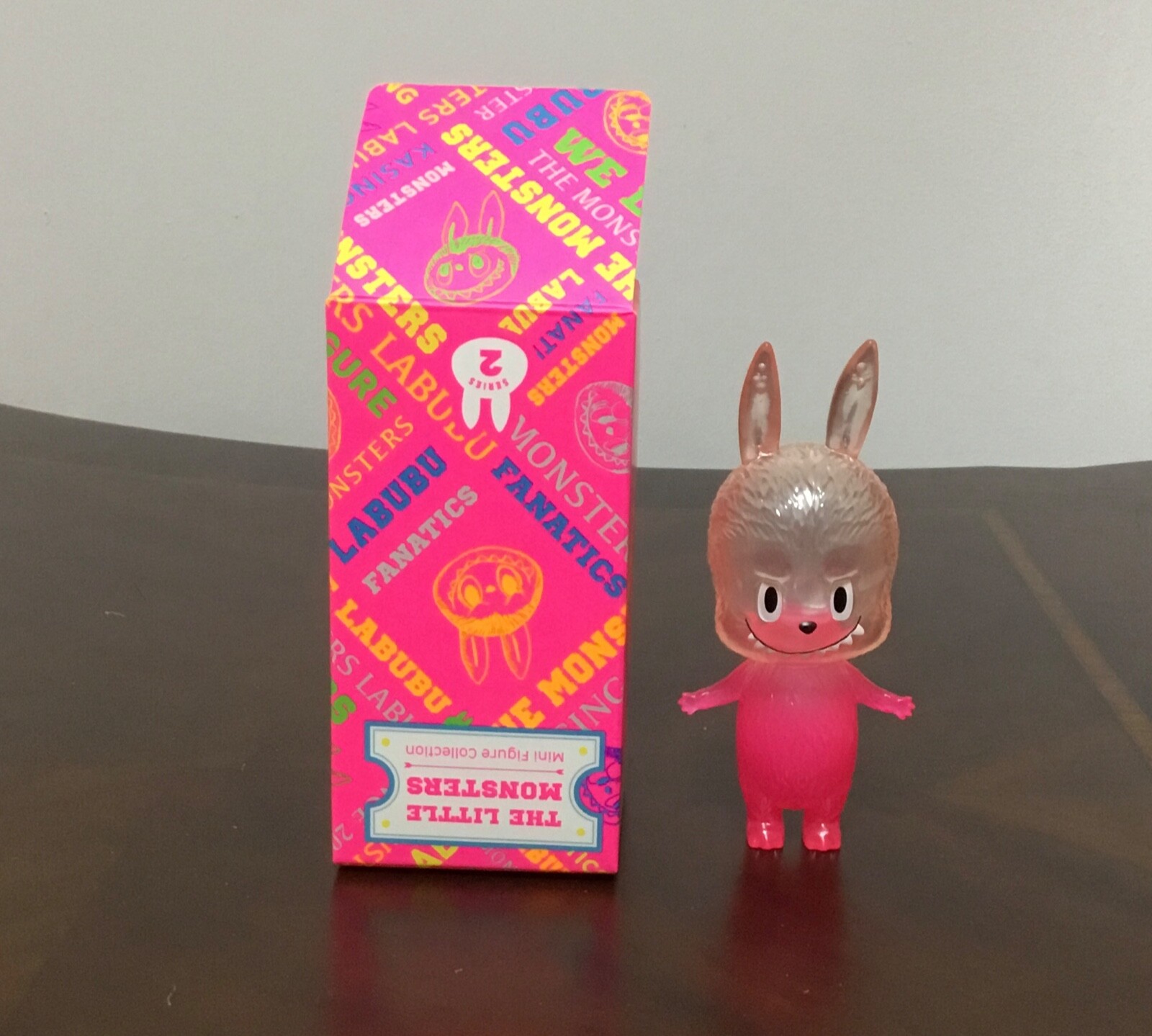 HOW2WORK x Kasing Lung The Little Monsters 2 Pink Labubu POP HOW2WORK x Kasing Lung The Little Monsters 2 Pink Labubu POP