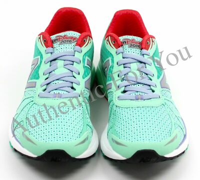Pre-owned New Balance Balance Rundisney Run Disney Princess Ariel Little Mermaid Shoes Size 12 In Green
