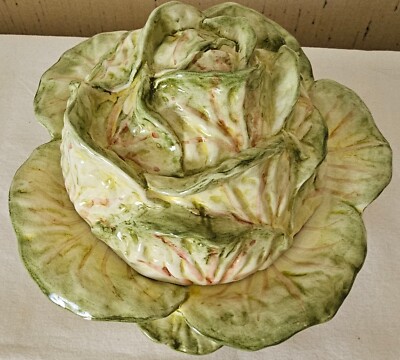 Abagails Pottery Sauce/ Dip Covered Bowl Made In Italy
