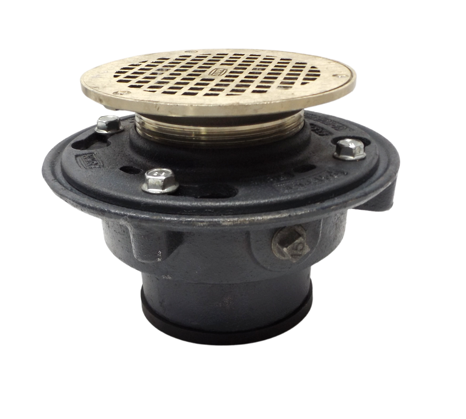 のりのり Zurn ZN415-3NH-5B 8-3/8″ Cast Iron Floor Drain 3″ Pipe 55837
