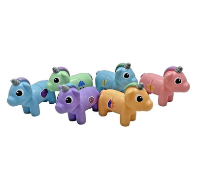 Learning Resources Snap N Learn Matching Unicorns Educational Toy Lot